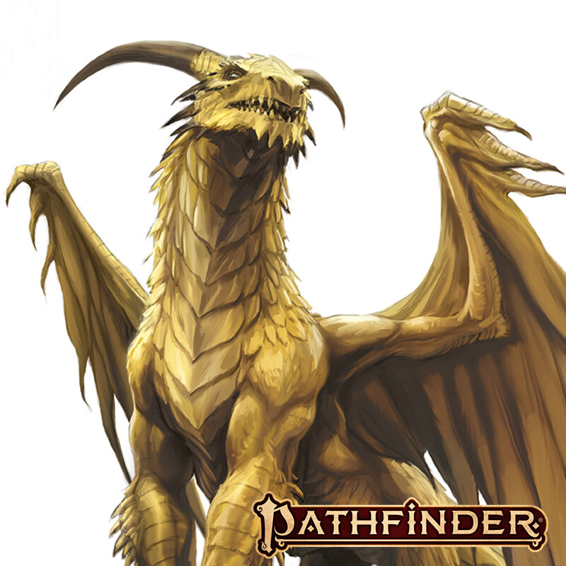 Dragon Overlord Round 2: Metallic Dragons : r/Pathfinder2e