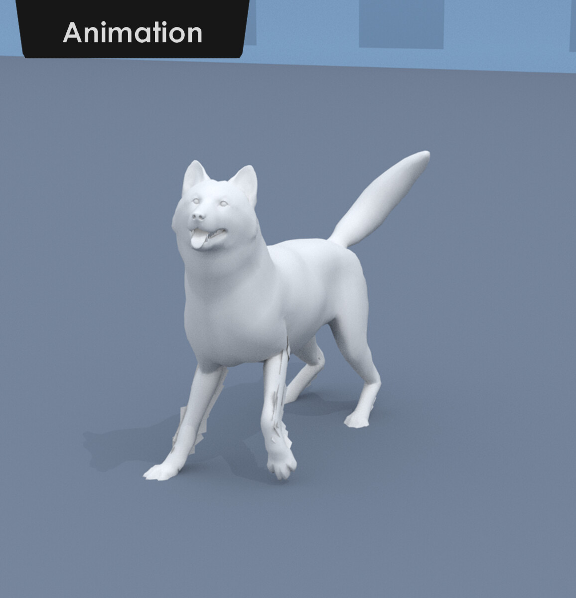 Dog Fetch Animation