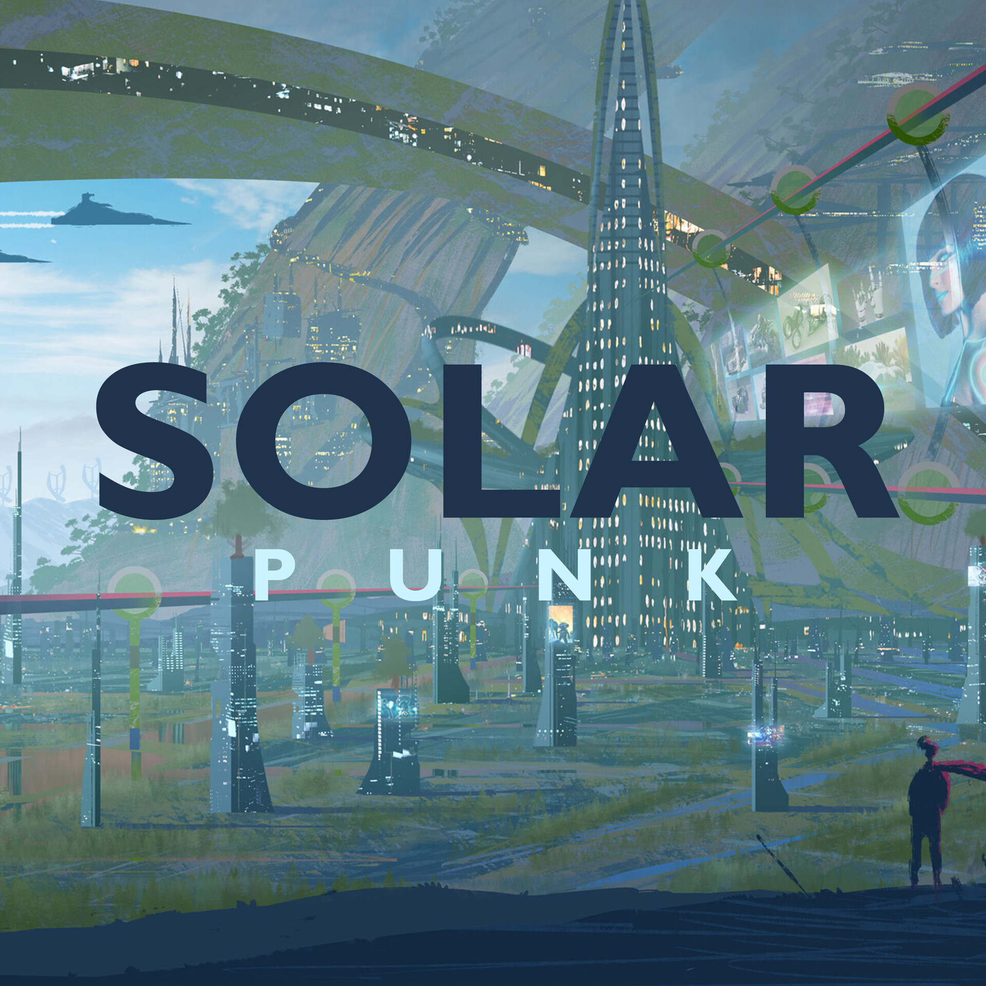ArtStation - Solarpunk Green City