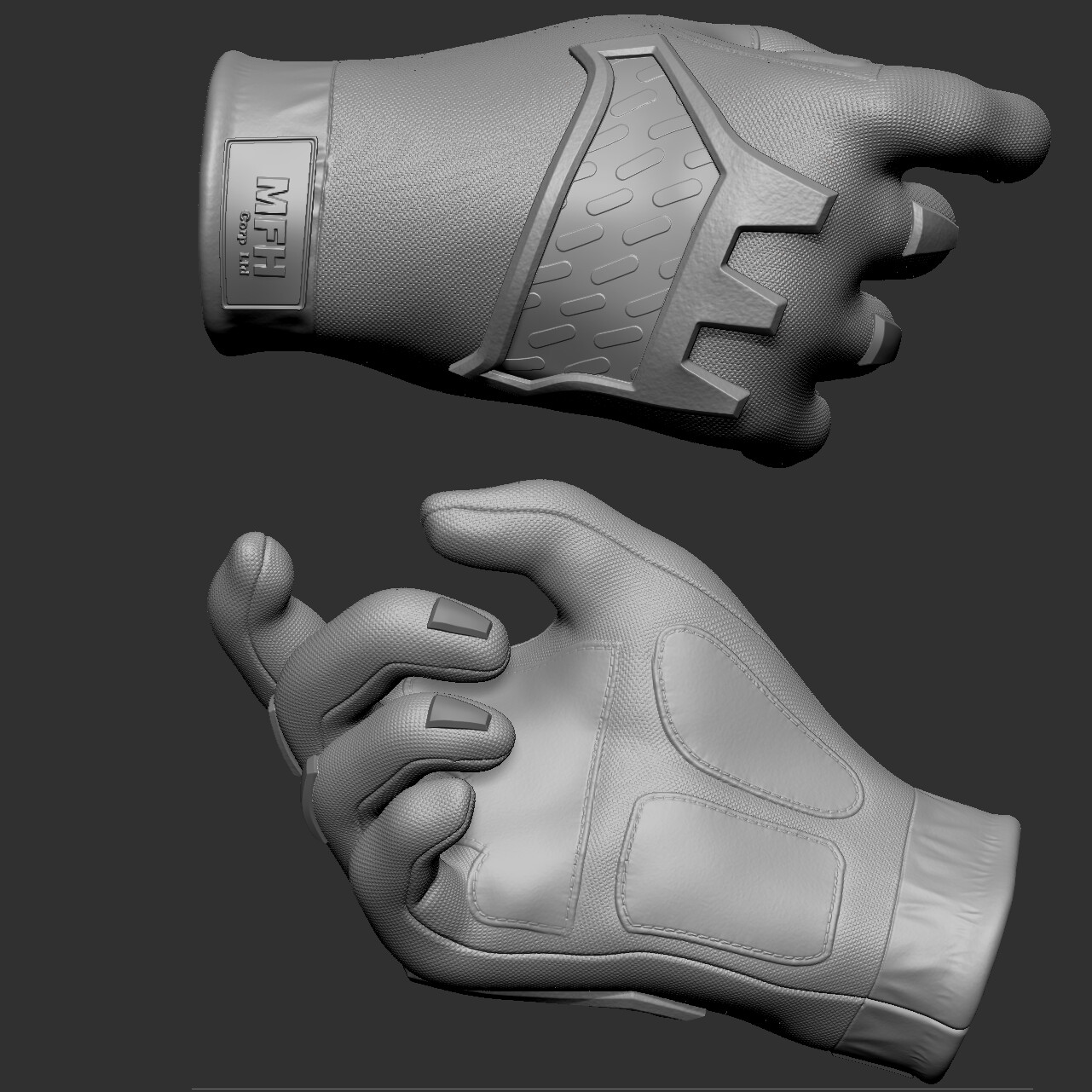 ArtStation - Glove progress [WIP]