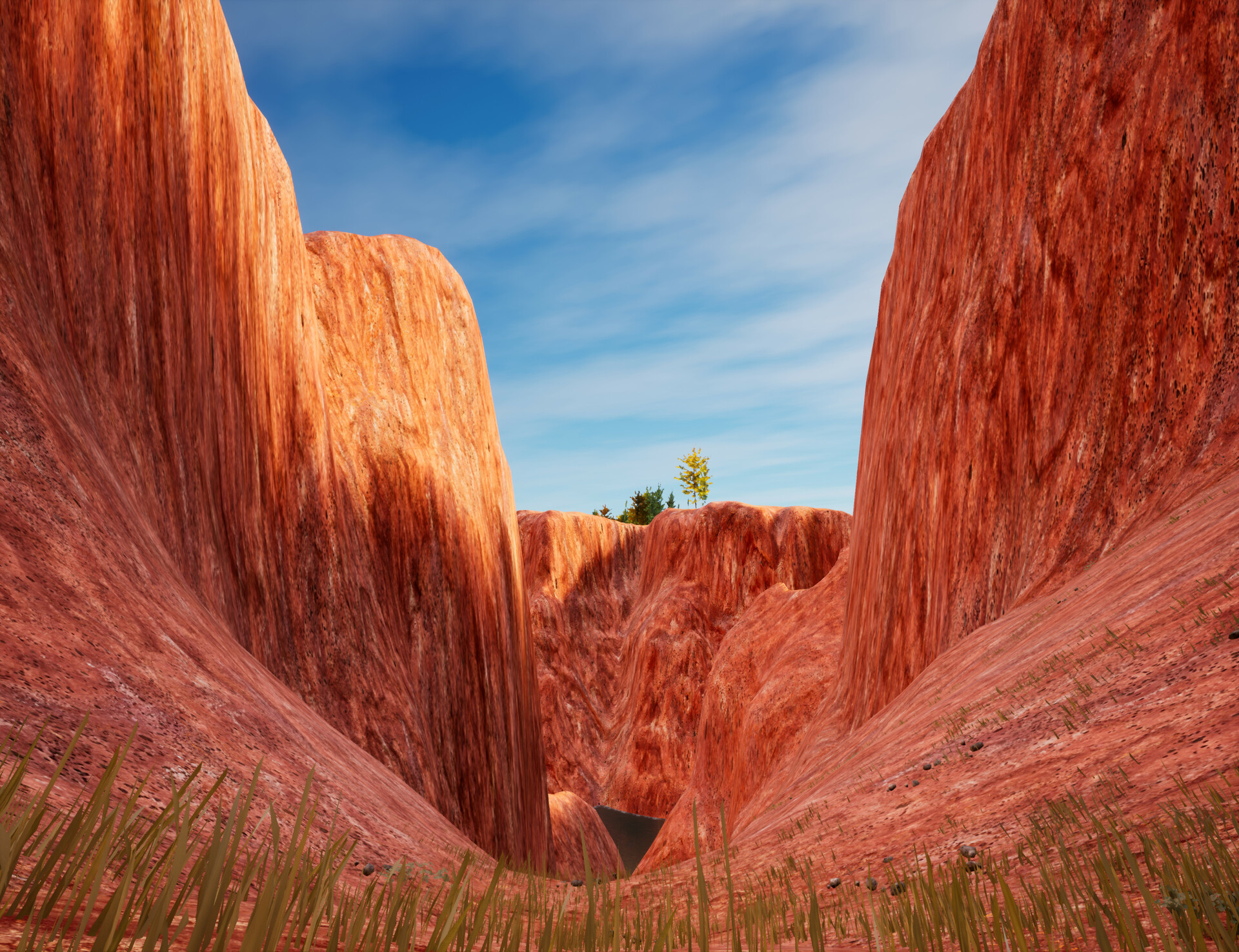 ArtStation - Canyon Landscape