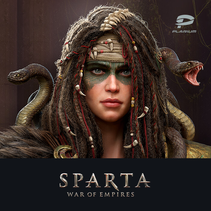 ArtStation - Gorgona portrait