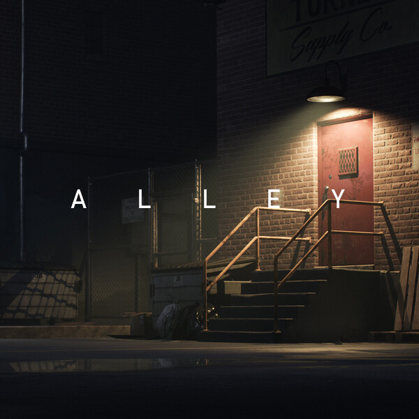 City Back Alley (UE4)