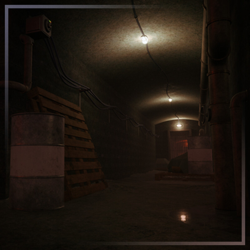 Rusted Tunnels - UE4
