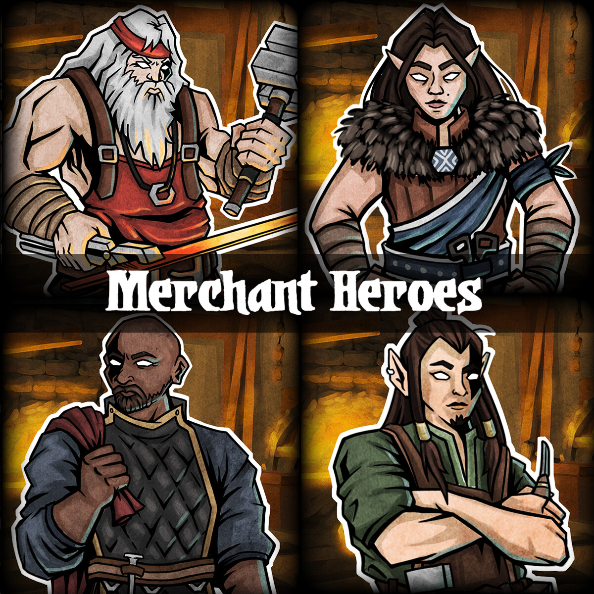 Merchant Heroes - Crafters