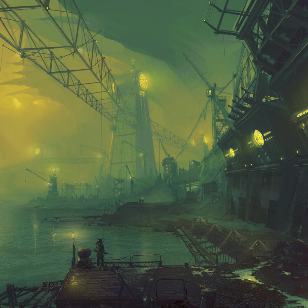 ArtStation - Lost Wharf | Environment Concept