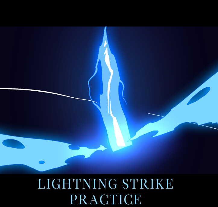 ArtStation - 2D Lightning Practice