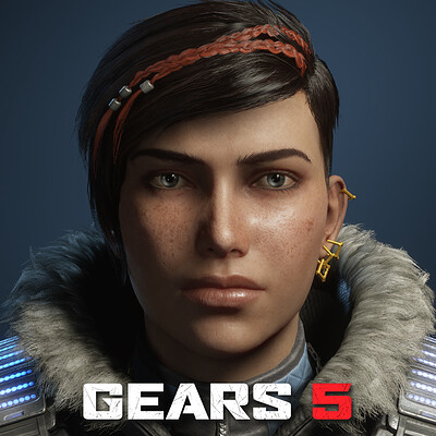 ArtStation - Gears 5 Hivebuster Scorpio Squad