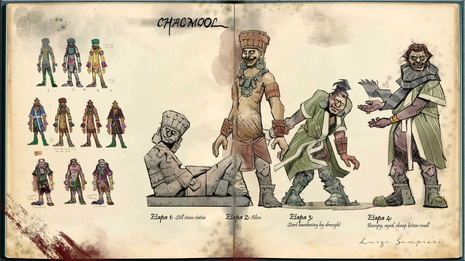 Character Design: Chacmool