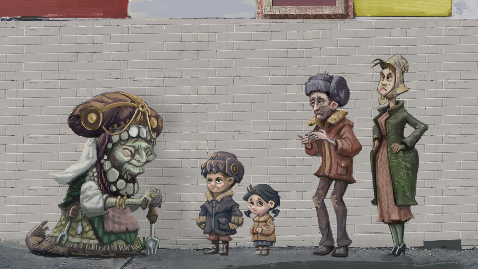 Hansel &amp; Gretel: Character Design