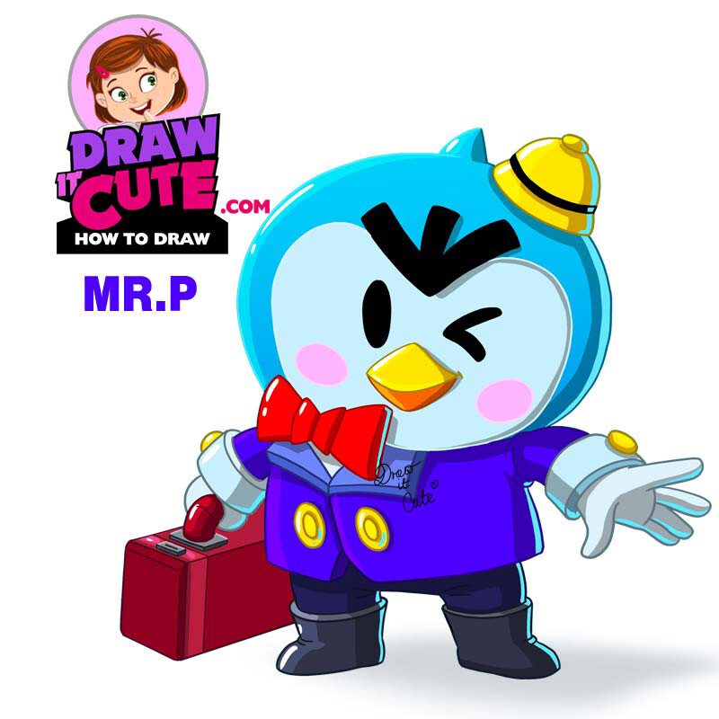 Brawl Stars Coloring Pages Heroine Bibi Coloring And Drawing - draw cute brawl stars