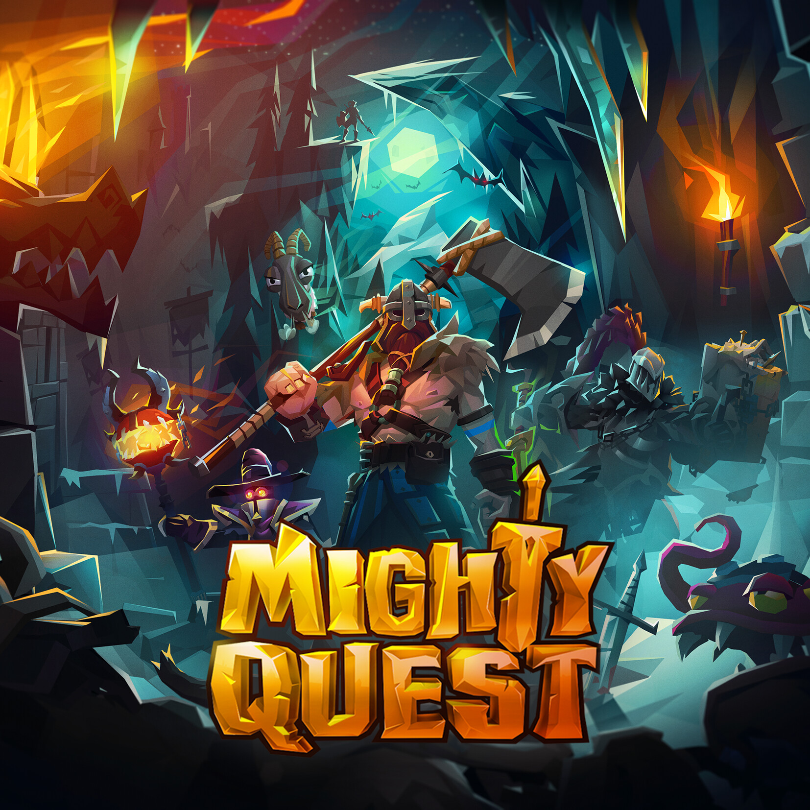 Artstation - Mighty Quest Key Art Season 3