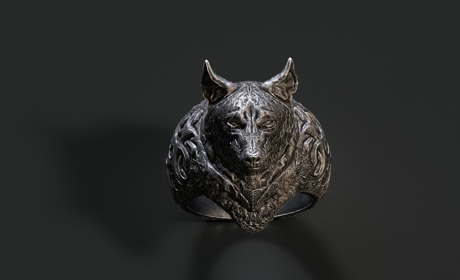 ArtStation - Wolf ring