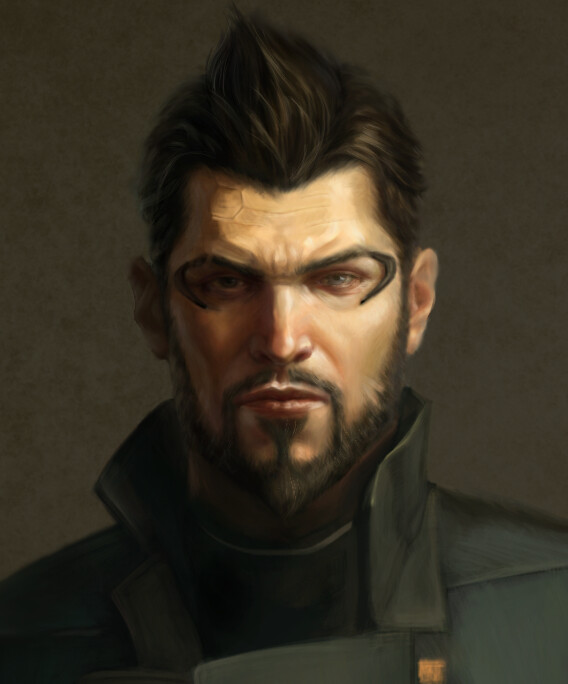 ArtStation - Adam Jensen fan art