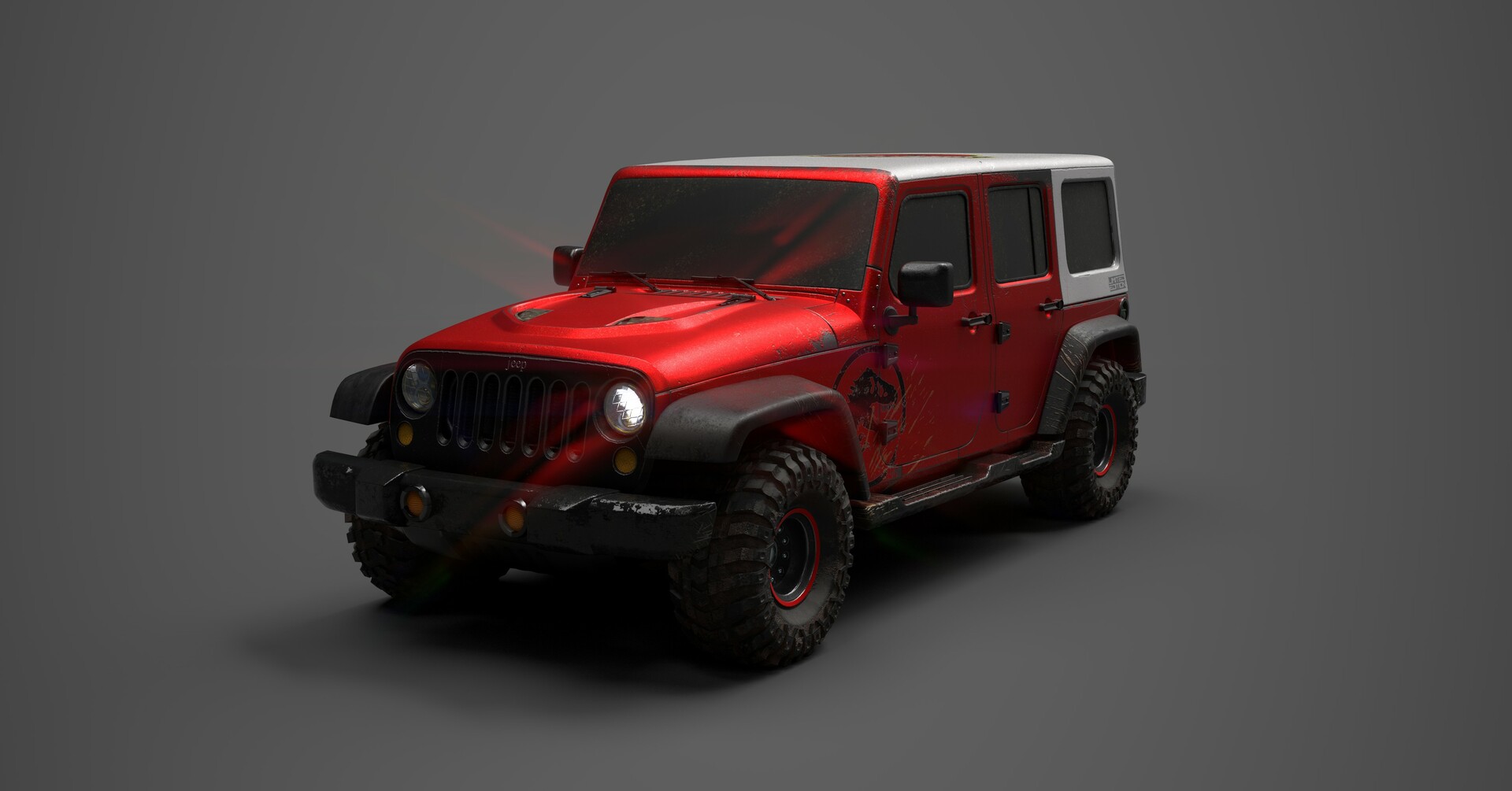 ArtStation - Jeep Wrangler