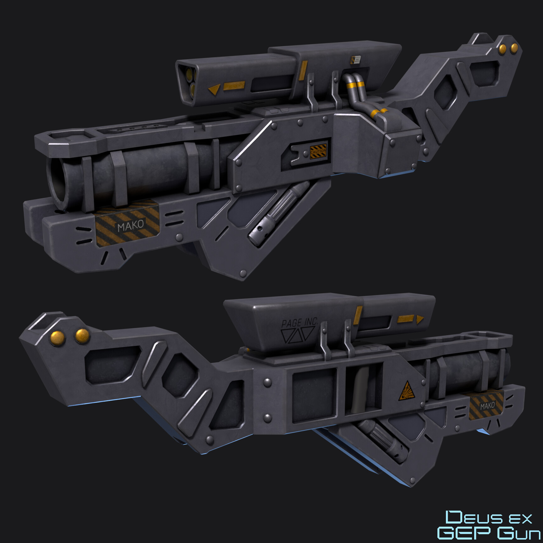 ArtStation - GEP Gun