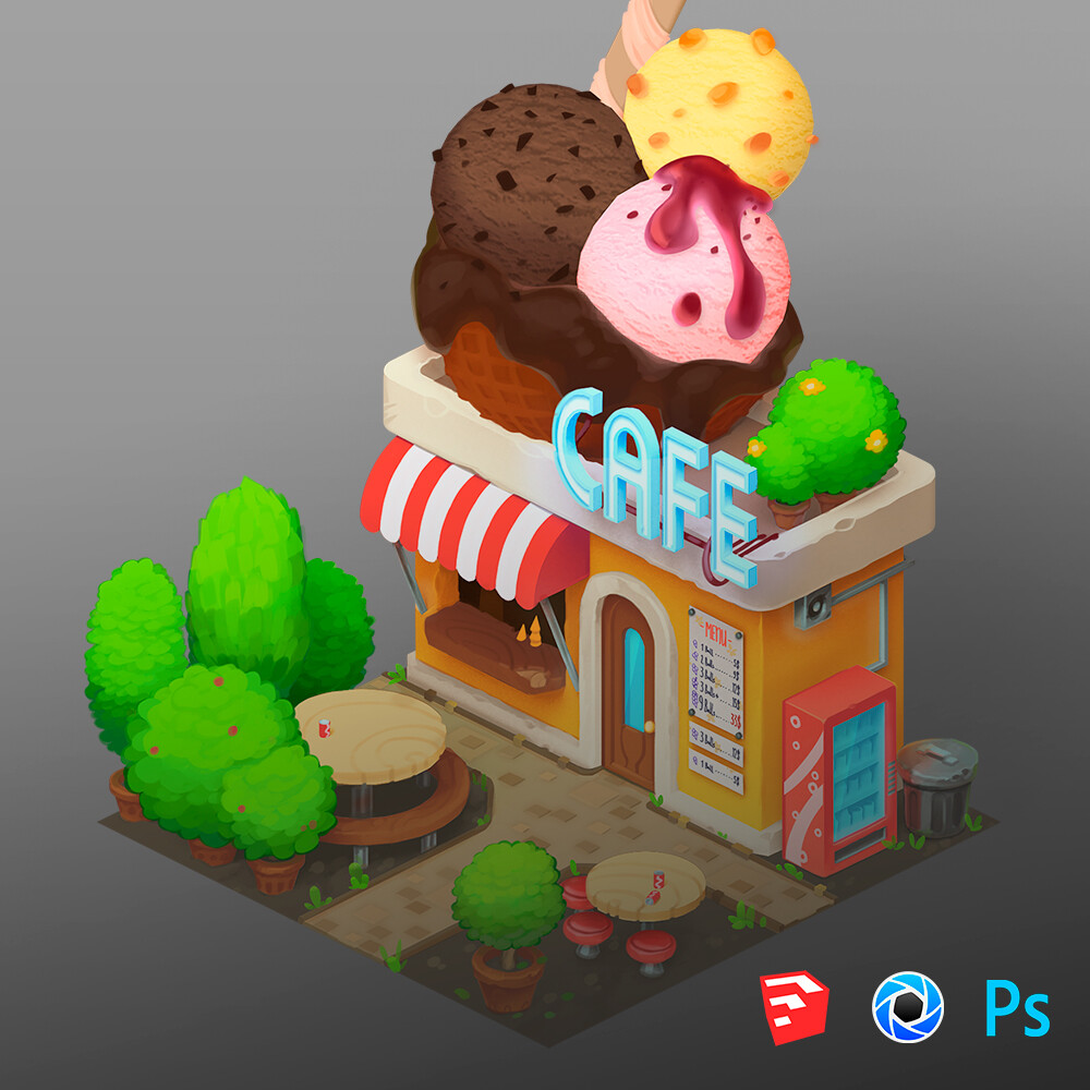 Artstation Ice Cream Cafe