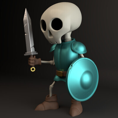 ArtStation - Skeleton Knight
