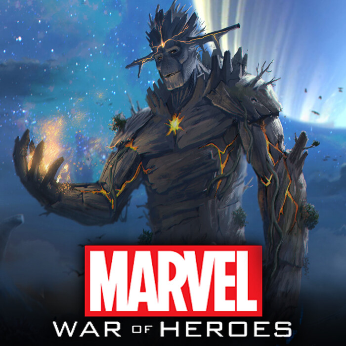 Groot + - Marvel War of Heroes