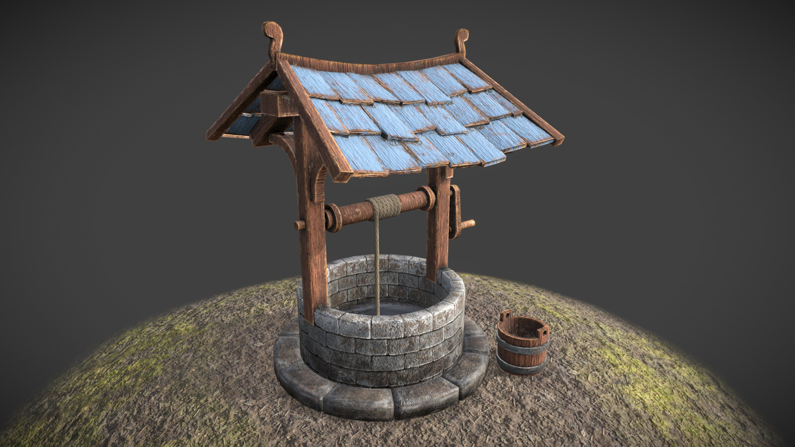 Abandoned Well - Game Ready Asset