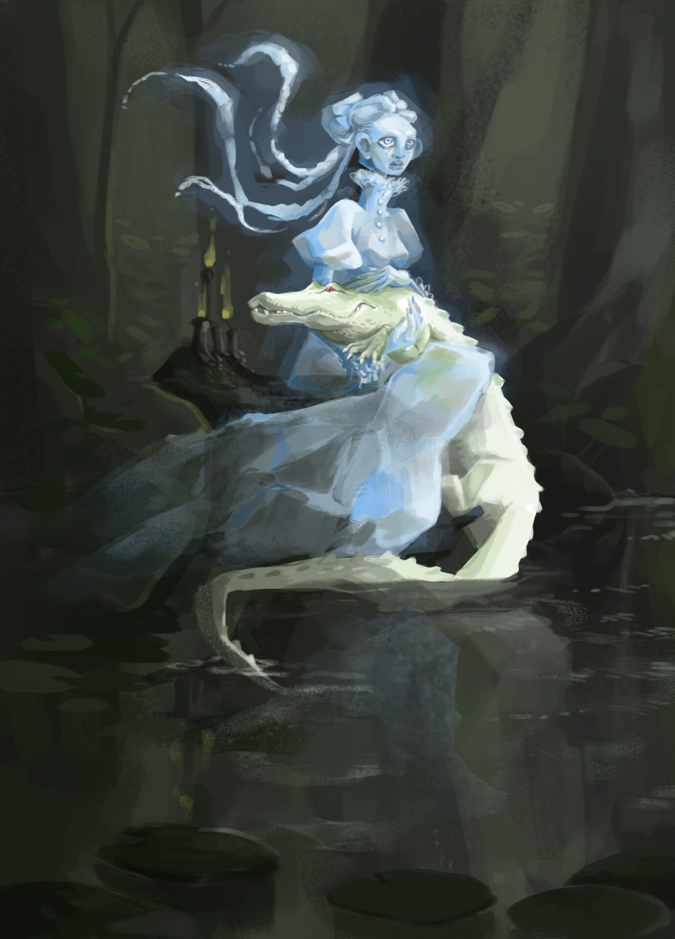 ArtStation - Swamp ghost