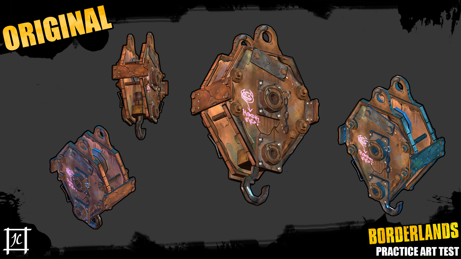 ArtStation - Borderlands Style | Practice, Julia Corsi