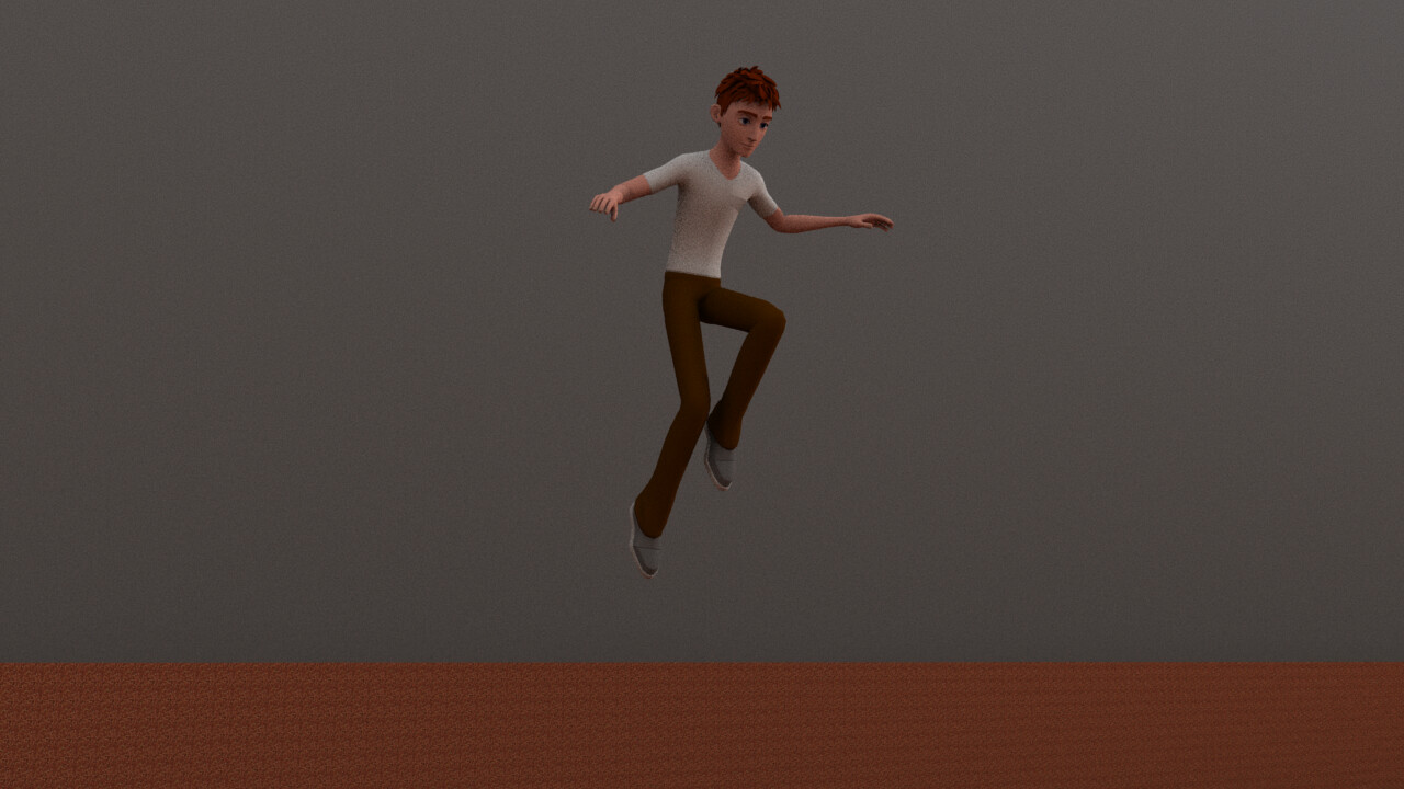 ArtStation - Animated jump still images