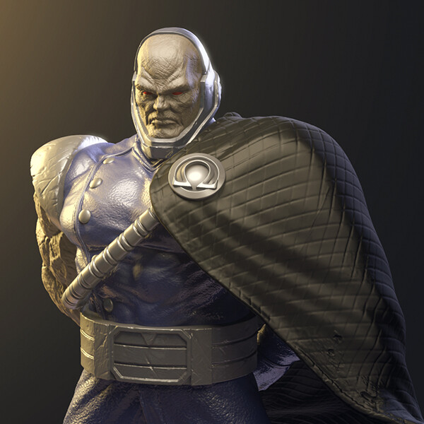 ArtStation - Darkseid Statue - Zbrush sculpture