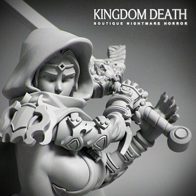 Artstation Kingdom Death Pinup Order Knight Miniature