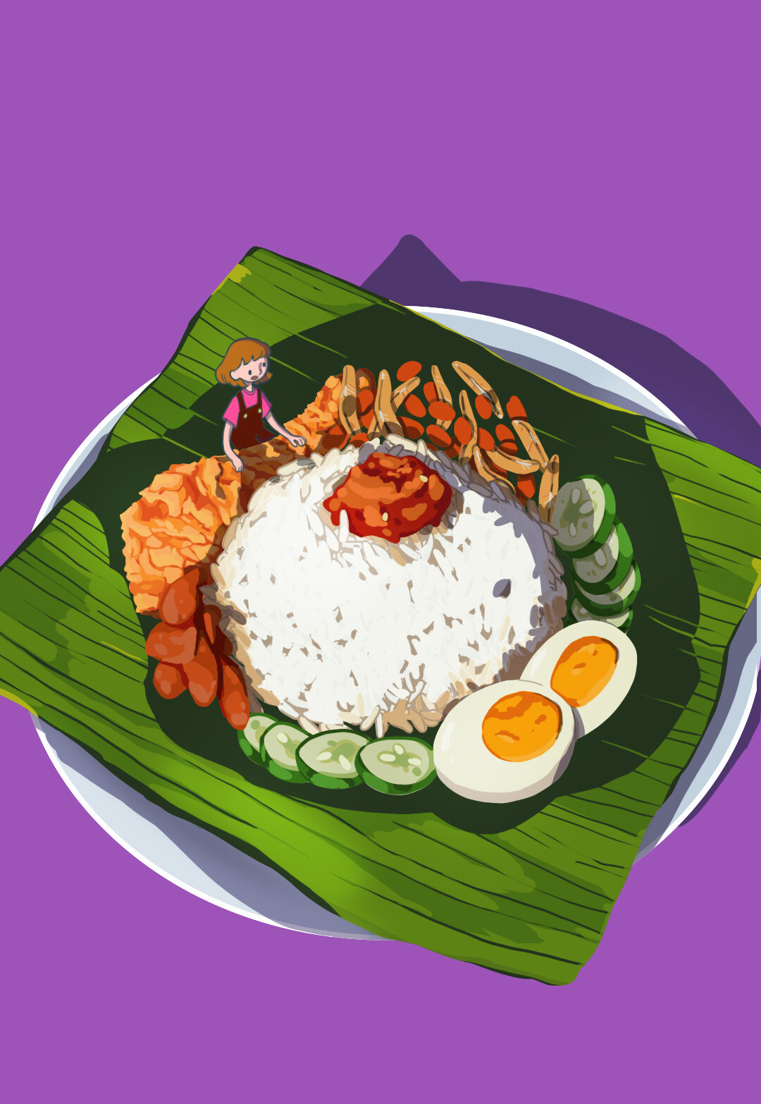 Artstation Nasi Lemak Vanessa Goh