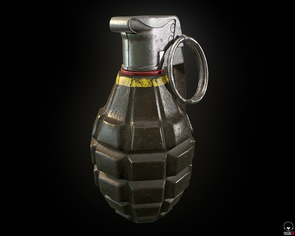 ArtStation - MK2 Grenade (Game Ready)