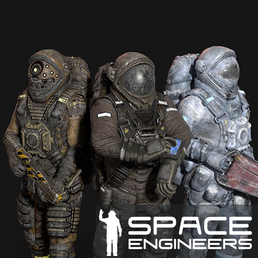 Astronaut skins  (Frozen/Miner/Veteran)
