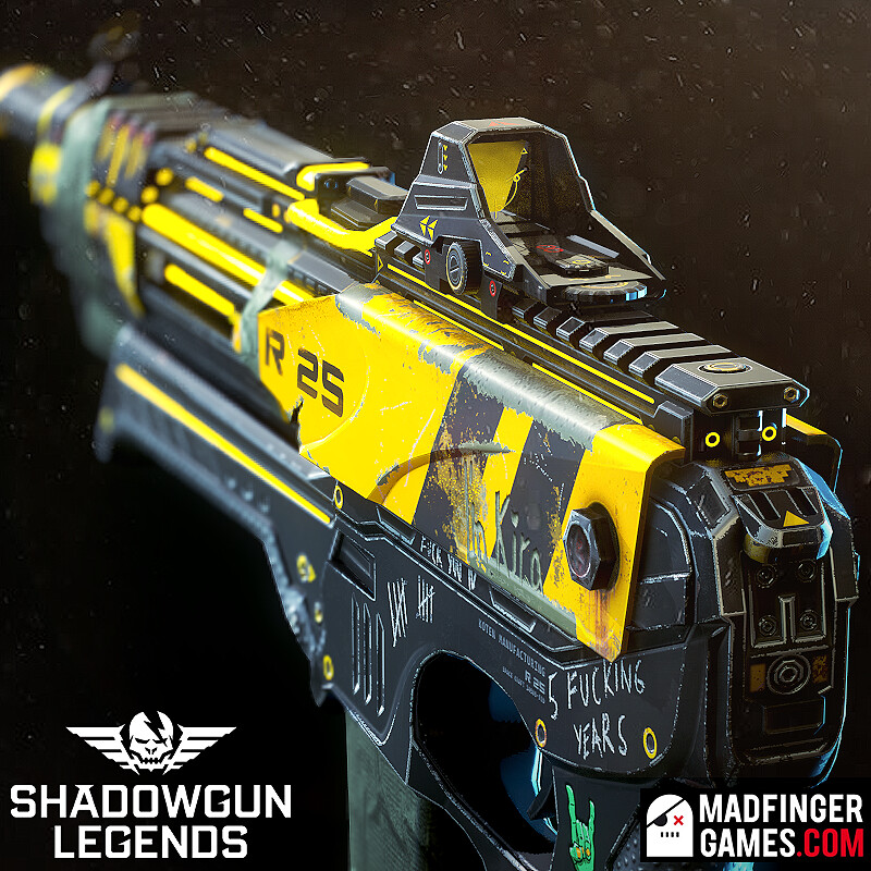 Artstation Shadowgun Legends R25 Kira Jan Zamazal