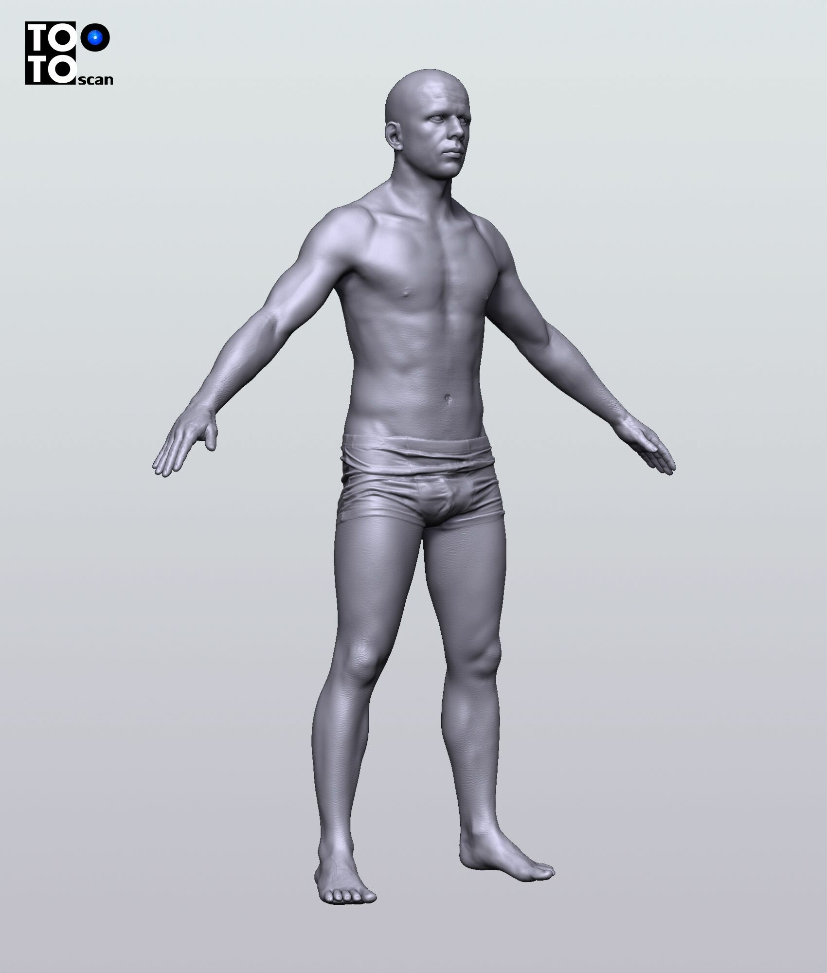 ArtStation - Human body scan