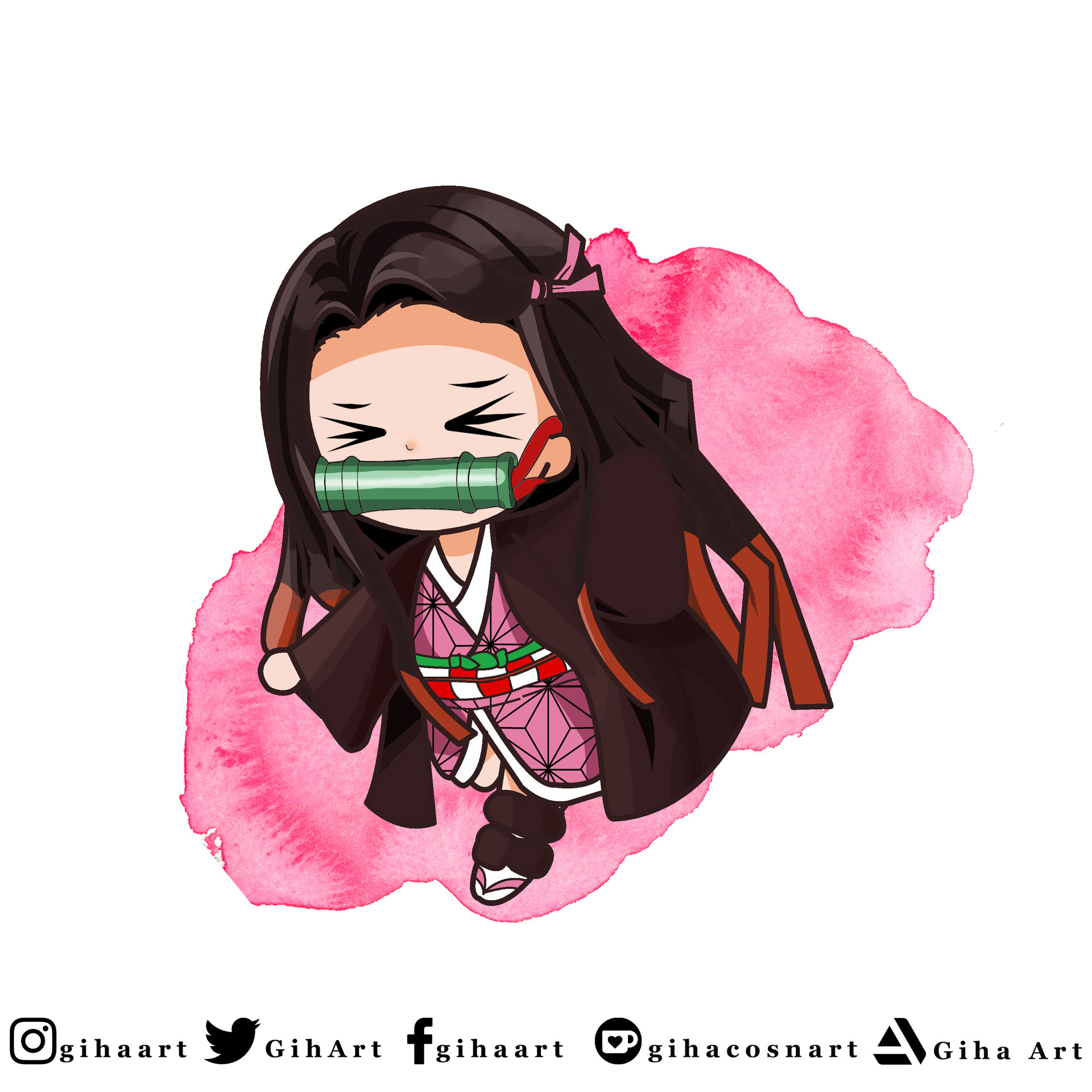 ArtStation - KnY - Nezuko chibi