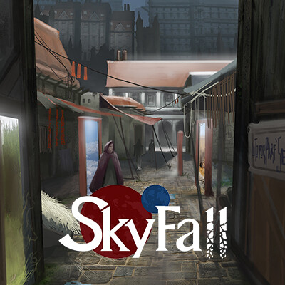 ArtStation - SkyFall RPG - Alberich, Capital dos Reinos Aliados