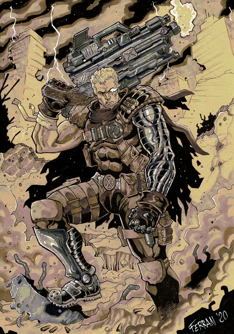 ArtStation - Cable Fan Art