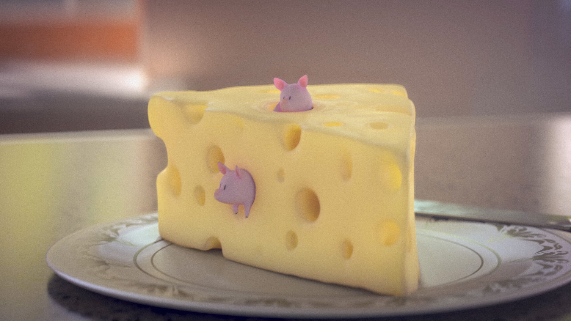 ArtStation Cheese Pig
