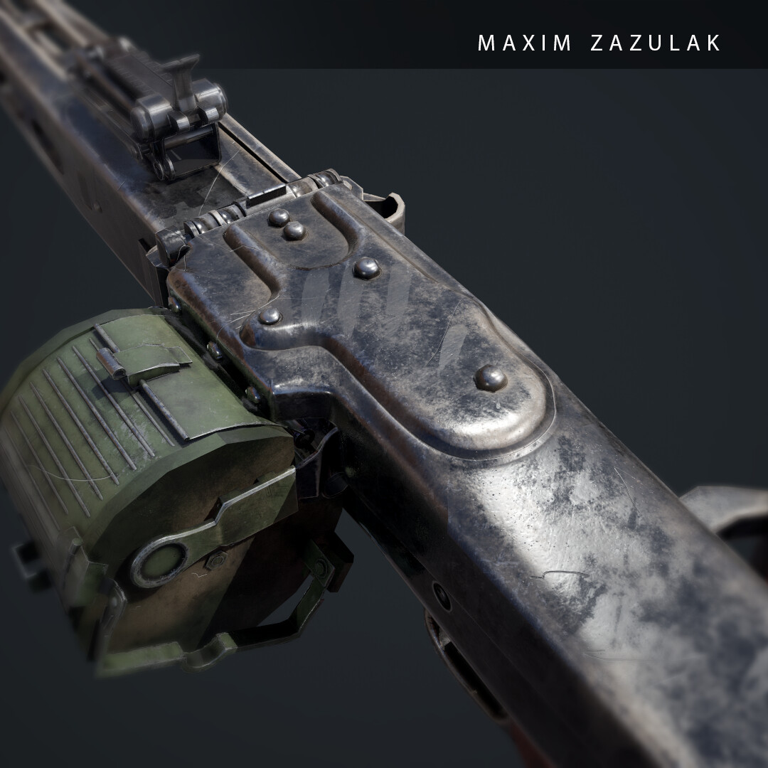 Maxim Zazulak - MG42 - German Machine Gun - WW2