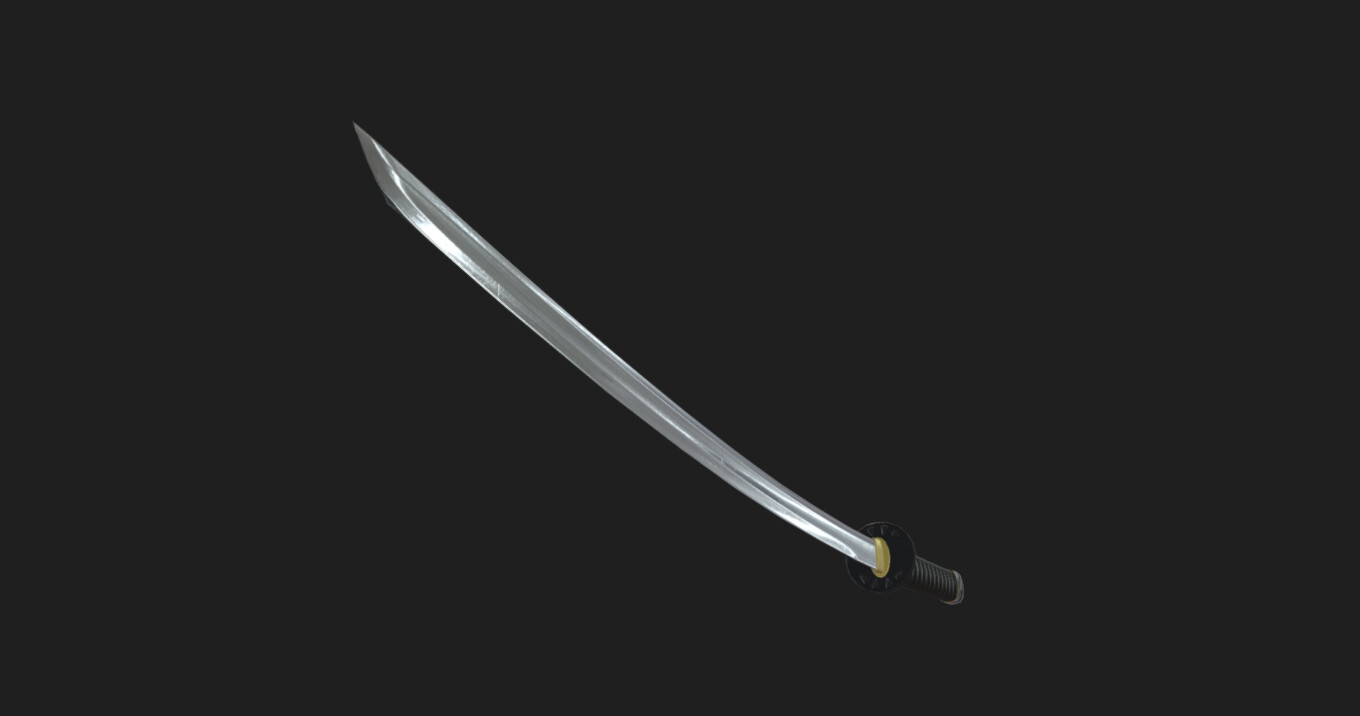 ArtStation - Sword of Hattori Hanzo (Kill Bill)