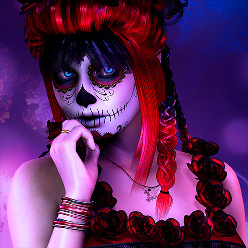 Artstation - Sugar Skull