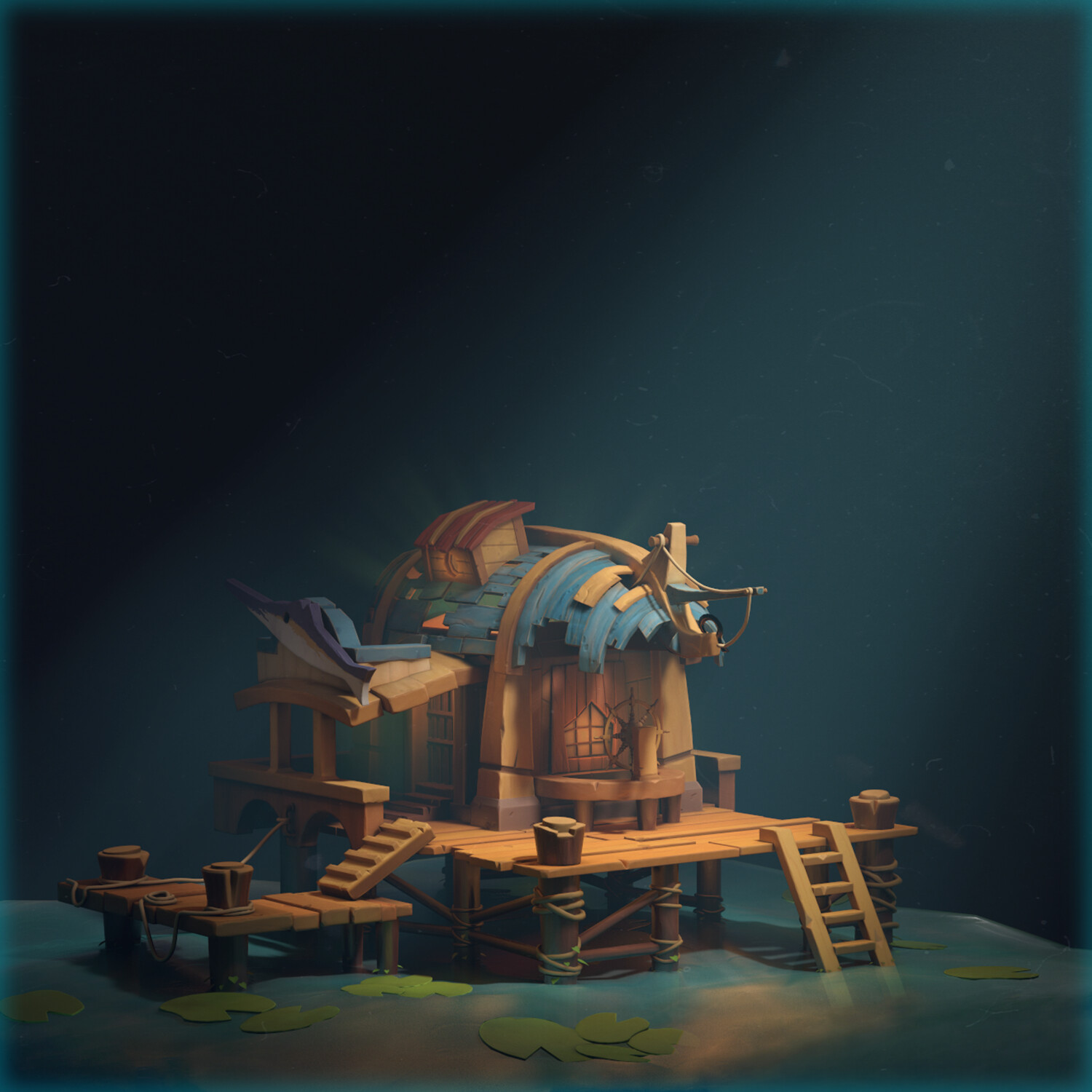 ArtStation - Stylized House 