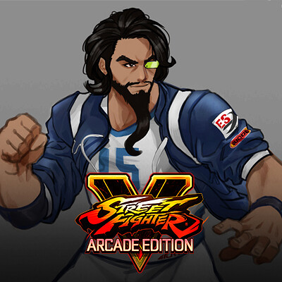 Zaki Izlan - Street Fighter V: Arcade Edition - Akuma Texture