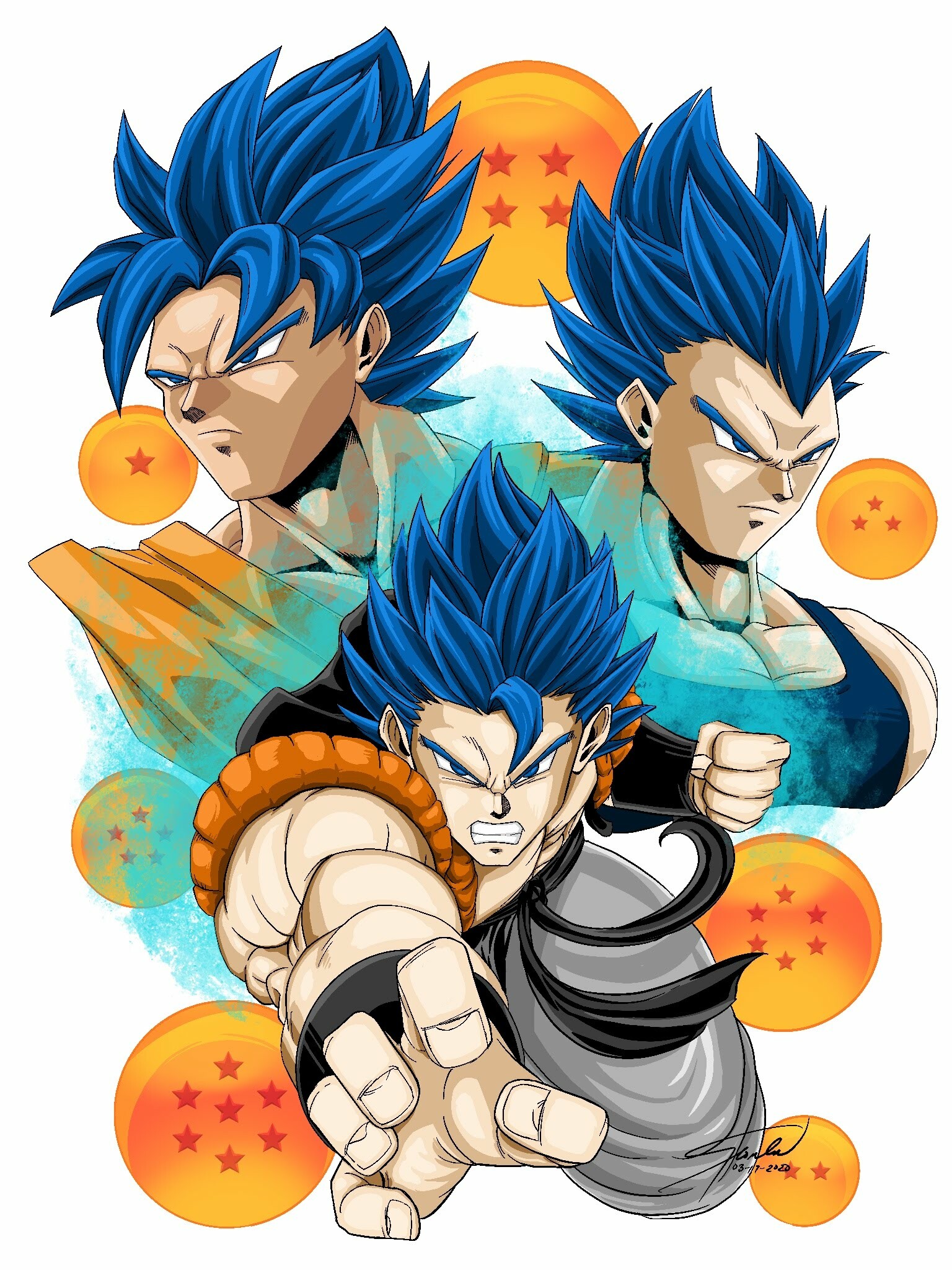 ArtStation - 1º Gogeta