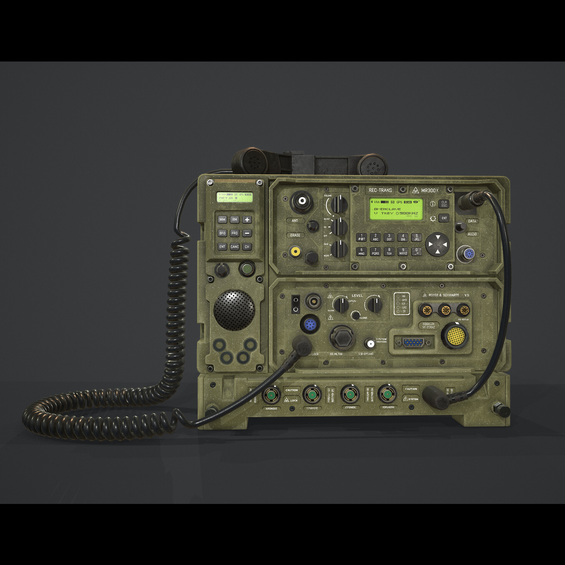 ArtStation - R&S®M3TR Radio