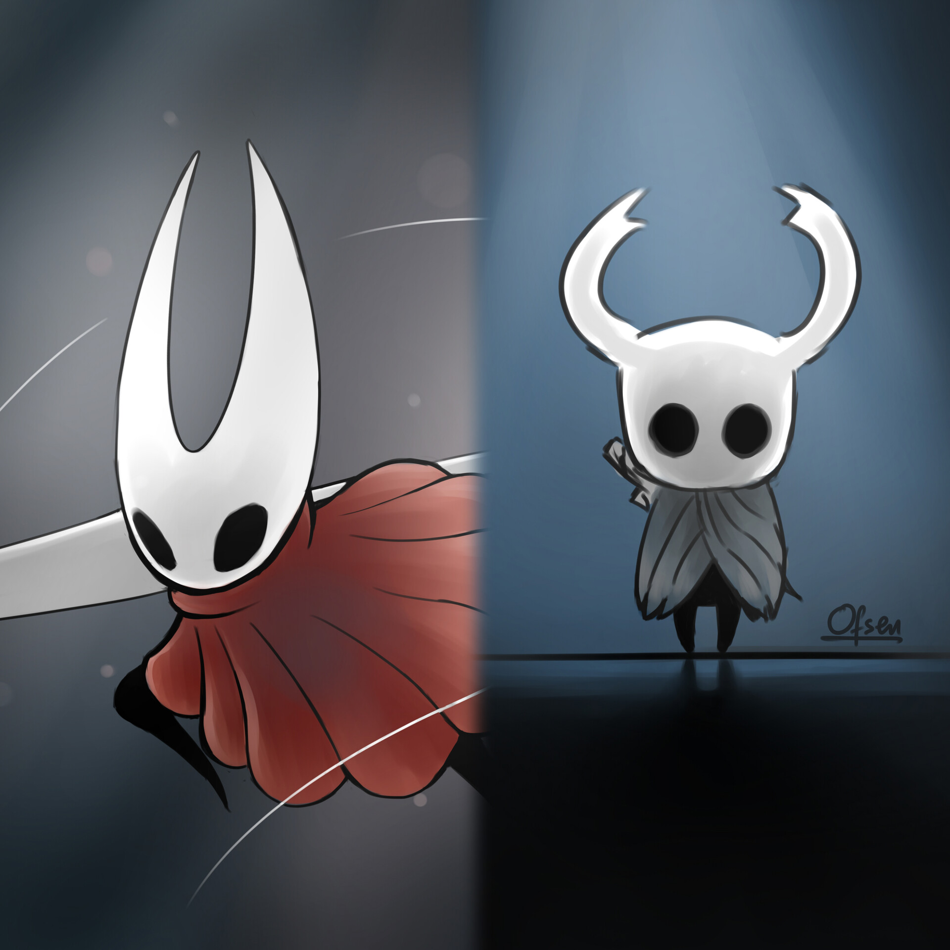 ArtStation - Hollow Knight & Hornet