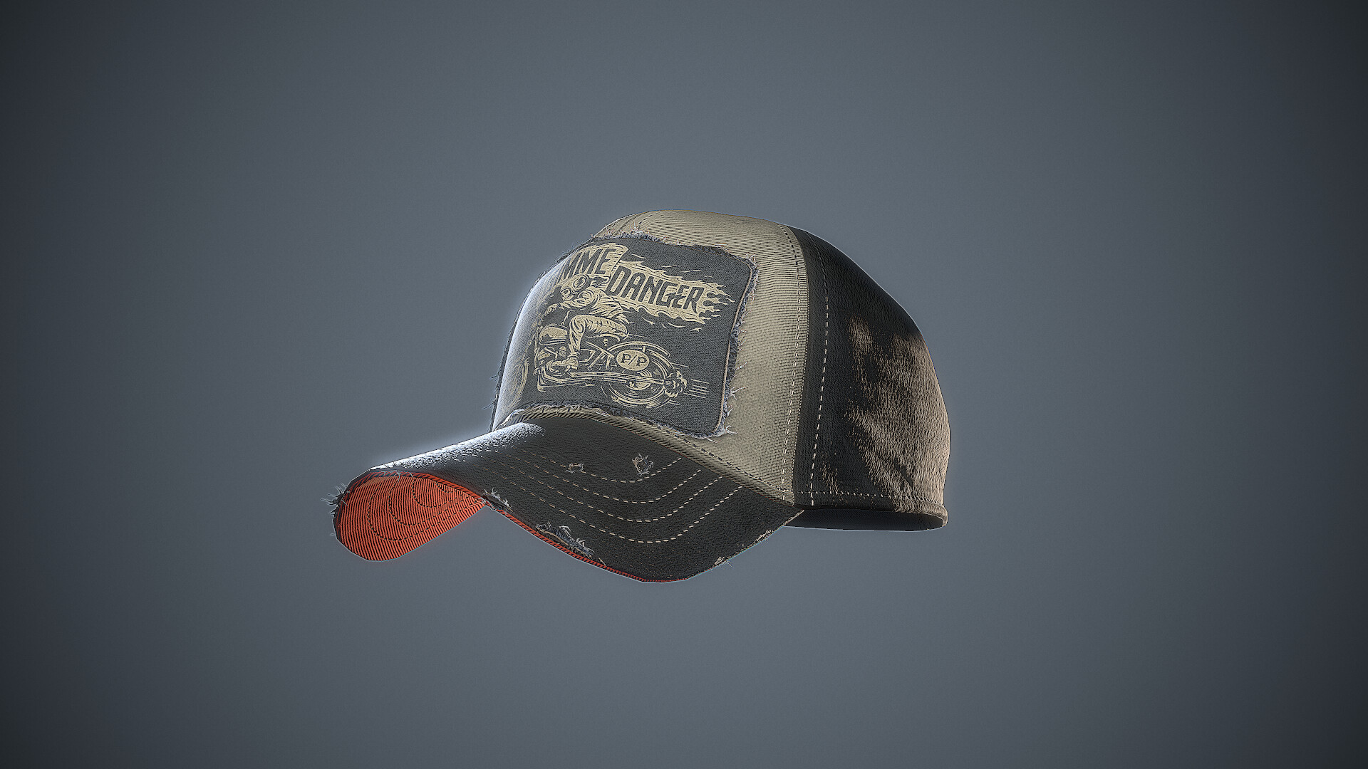 ArtStation Vintage Baseball Cap   Jason Renaud Screenshot007 