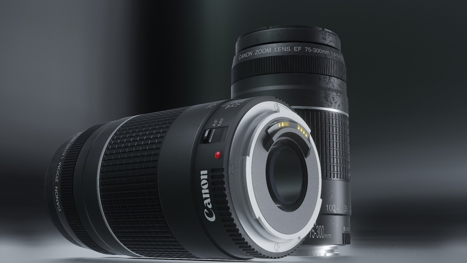 ArtStation Canon lens [Blender