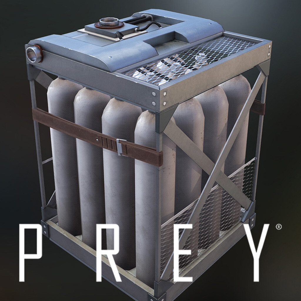 ArtStation PREY Industrial Water Crate