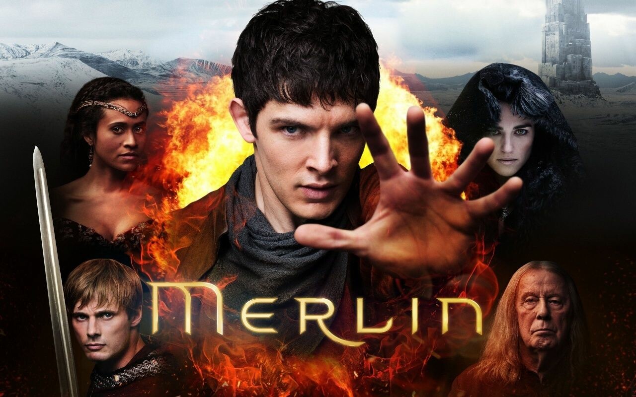 Dark Tower Concept and Matte for <b>Merlin</b> TV series.